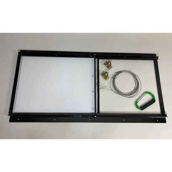 K9 Kennels Dog Kennel-Run Vertical Sliding External Access Door