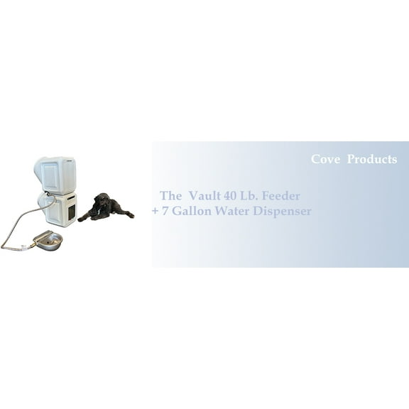 K9 Kennels High Capacity Vault Dog Feeder & Watering System