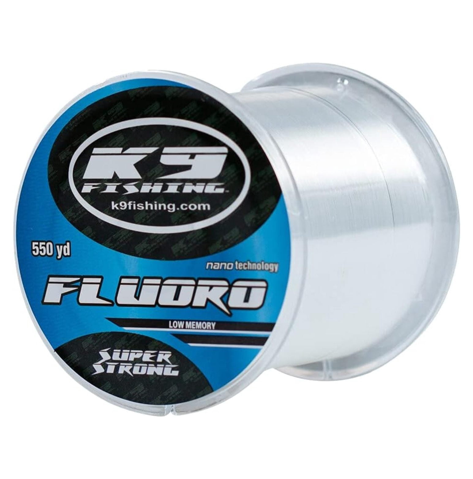 K-9 Original Fluoro Fishing Line 550 Yards 17lb - Tournament Grade Fluorocarbon Line