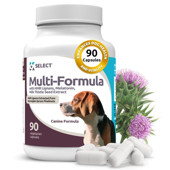 K9 Select HMR Lignans + Multi-formula Multivitamin Capsules for Dog, 90 count