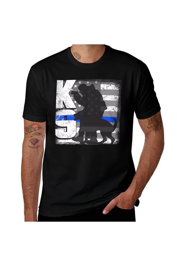 K9  Standard Graphic Tees Men Funny Tshirts Shirts for Men White Tee Shirt Oversized Graphic Tees