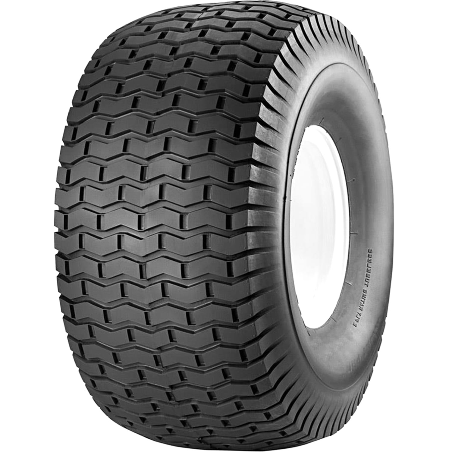 13x6.50-6 4-Ply Lawn Mower Tire - Tubeless, Turf-Friendly Tread (Single Tire)
