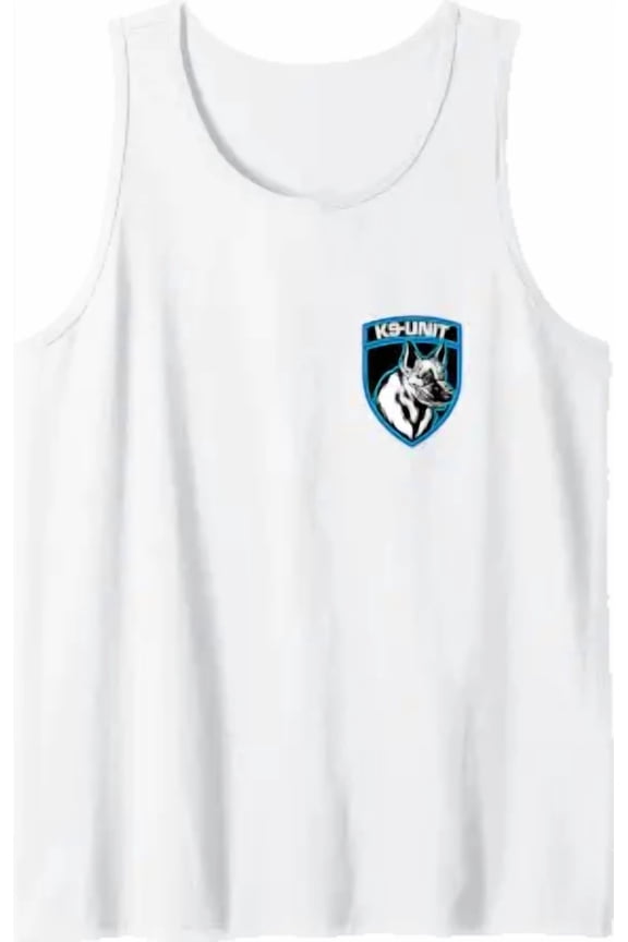 K9 Unit 2 Sided Do.Not Touch Pet Stay Law Enforcement Tank Top Size S-3XL