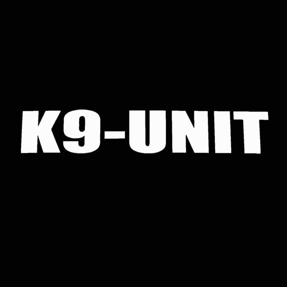 K9-Unit Car-Styling Vehicle Body Window Reflective Decals Sticker Decoration