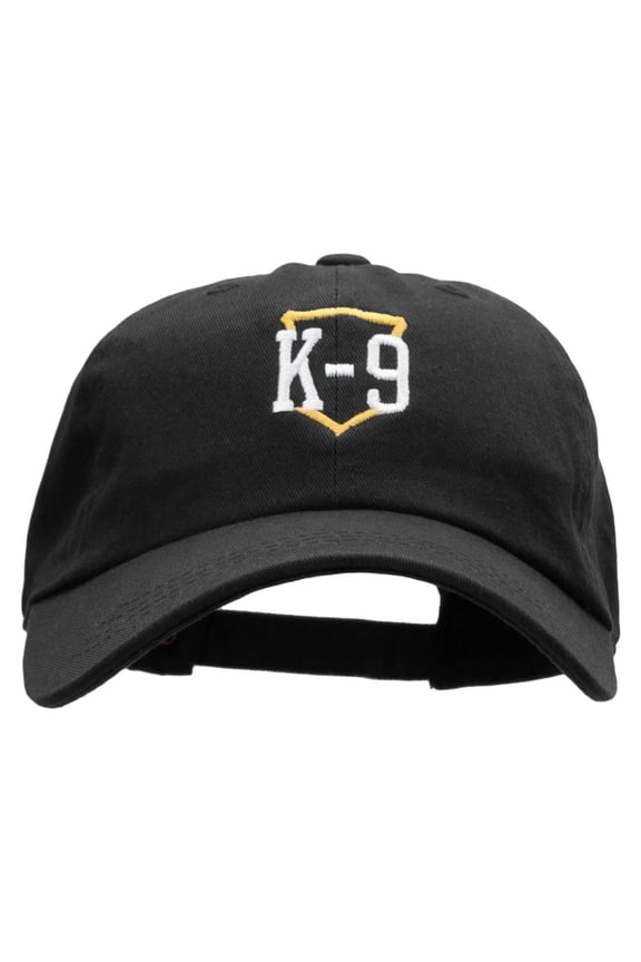 K9 Unit Embroidered Washed Cap - Black OSFM