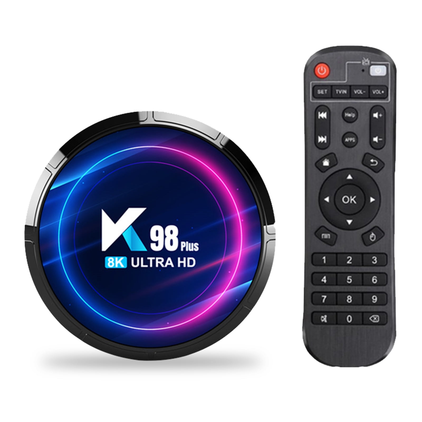 K98 PLUS RK3528 Quadre Android TV Box, H.265 Deding, HDR10