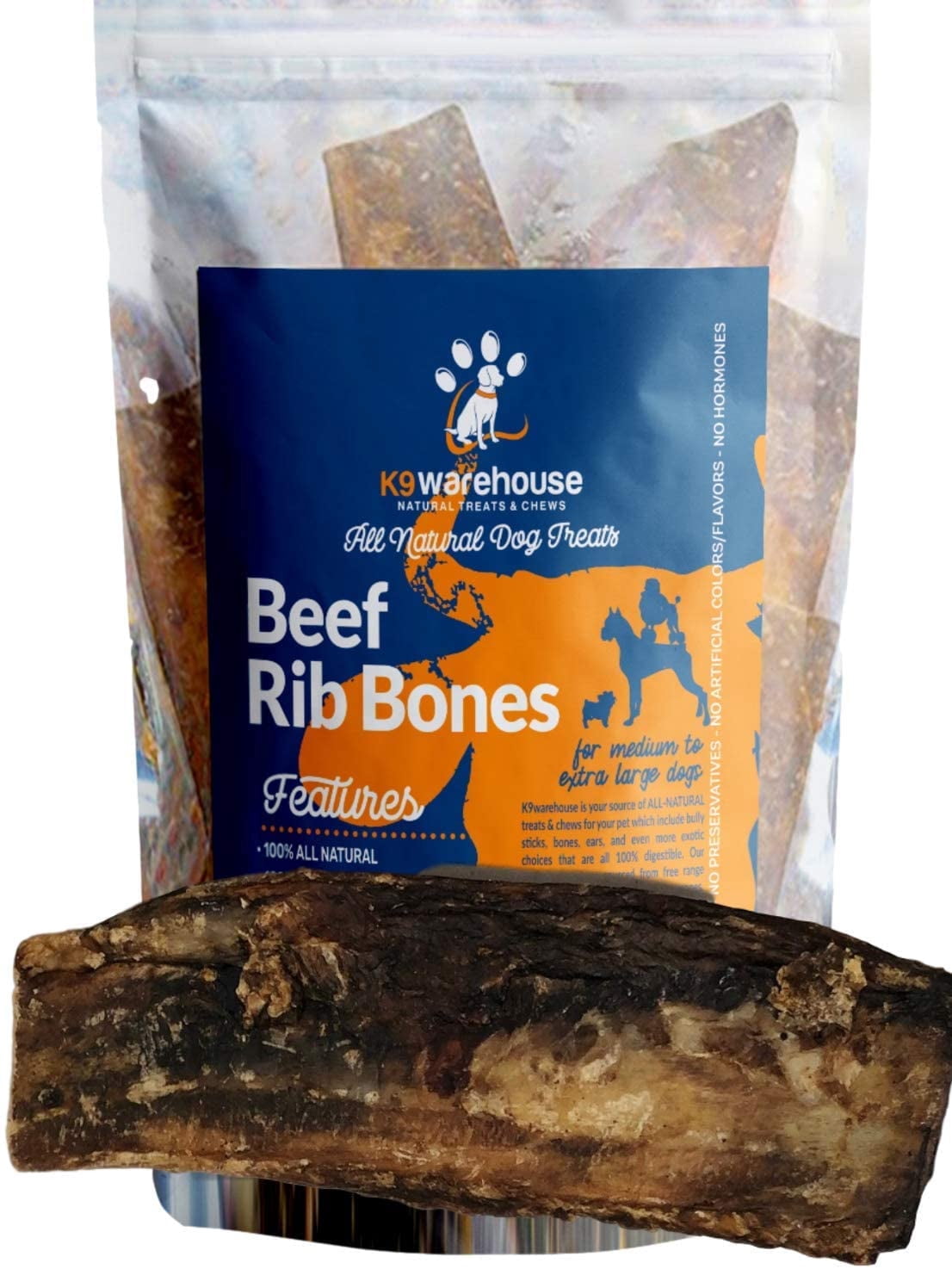 K9warehouse Beef Rib Dog Bones - Walmart.com