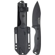 KA-BAR Knives Becker Nessmuk Fixed Blade 1095 Cro-Van Carbon Steel & Black Ultramid Knife