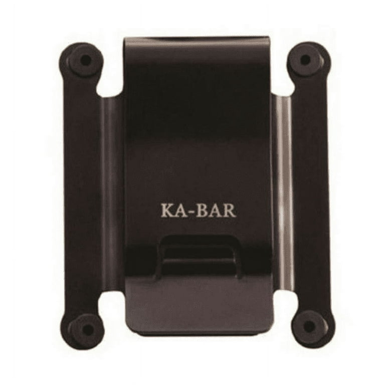 KA-BAR TDI Metal Belt Clip Stainless Steel For Knife Black 