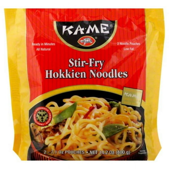 KA ME NOODLE 2PK STRFRY HOKKIEN-14.2 OZ -Pack of 6