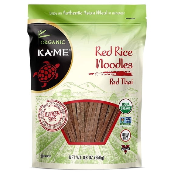 KA-ME Organic Red Rice Noodles Pad Thai -- 8.8 oz