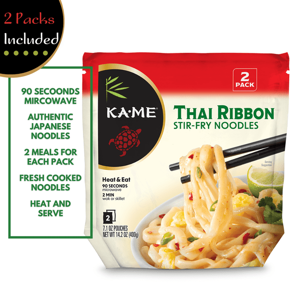 KA-ME STIR-FRY - THAI RIBBON NOODLES, 14.2oz