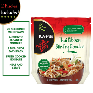 KA-ME STIR-FRY - THAI RIBBON NOODLES, 14.2oz