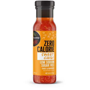 KA-ME Zero Calorie Sugar Free Low Sodium Sweet Chili Sauce and Marinade, 8oz