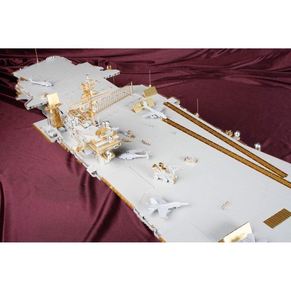KA Models Deluxe Detail Set for Trumpeter 1/350 Scale USS Kitty Hawk (CV-63) Model Ship Kit