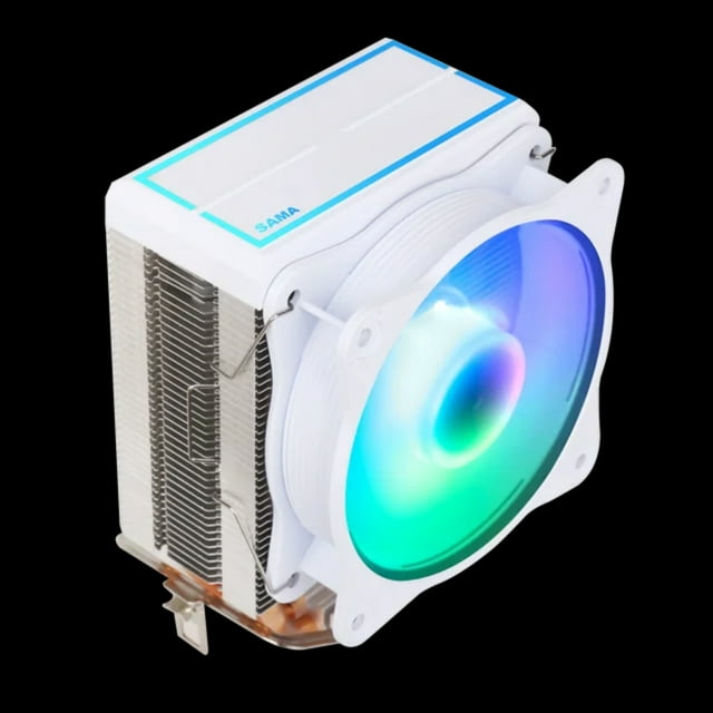 KA450DW RGB CPU Air Cooler 9cm PWM Fan 4 Copper Heat Pipes For