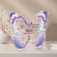 thumbnail image 1 of KAAYEE Engraved Acrylic Butterfly Plaque Gift for Mom, Unique Mother's Day Gift, Birthday Gift for Mom from Daughter and Son -4.5x 3.9 inches - Mom Christmas Gift, Thanksgiving Gift, 1 of 7