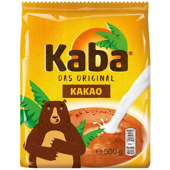 KABA Cocoa drink mix: CHOCOLATE Refill bag