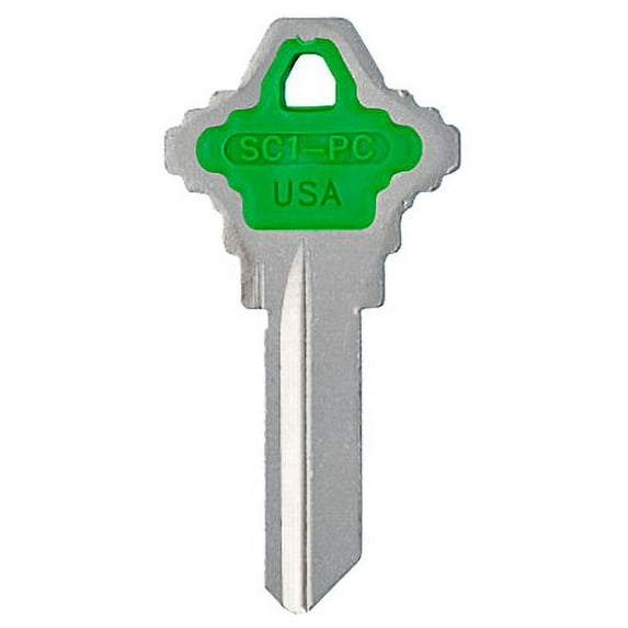 KABA ILCO SCHLAGE GREEN KEY BLANK