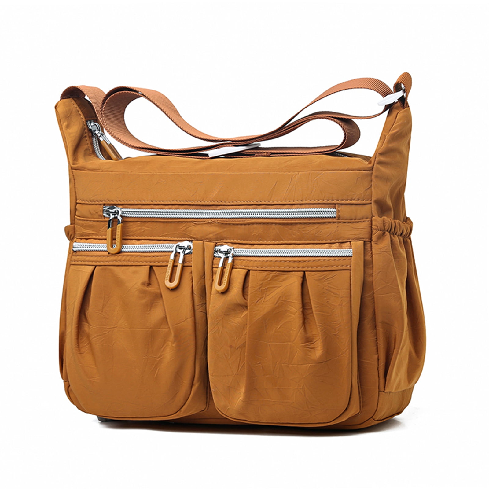 KABAQOO Medium Crossbody Bags for Women Multipocket Shoulder Messenger ...