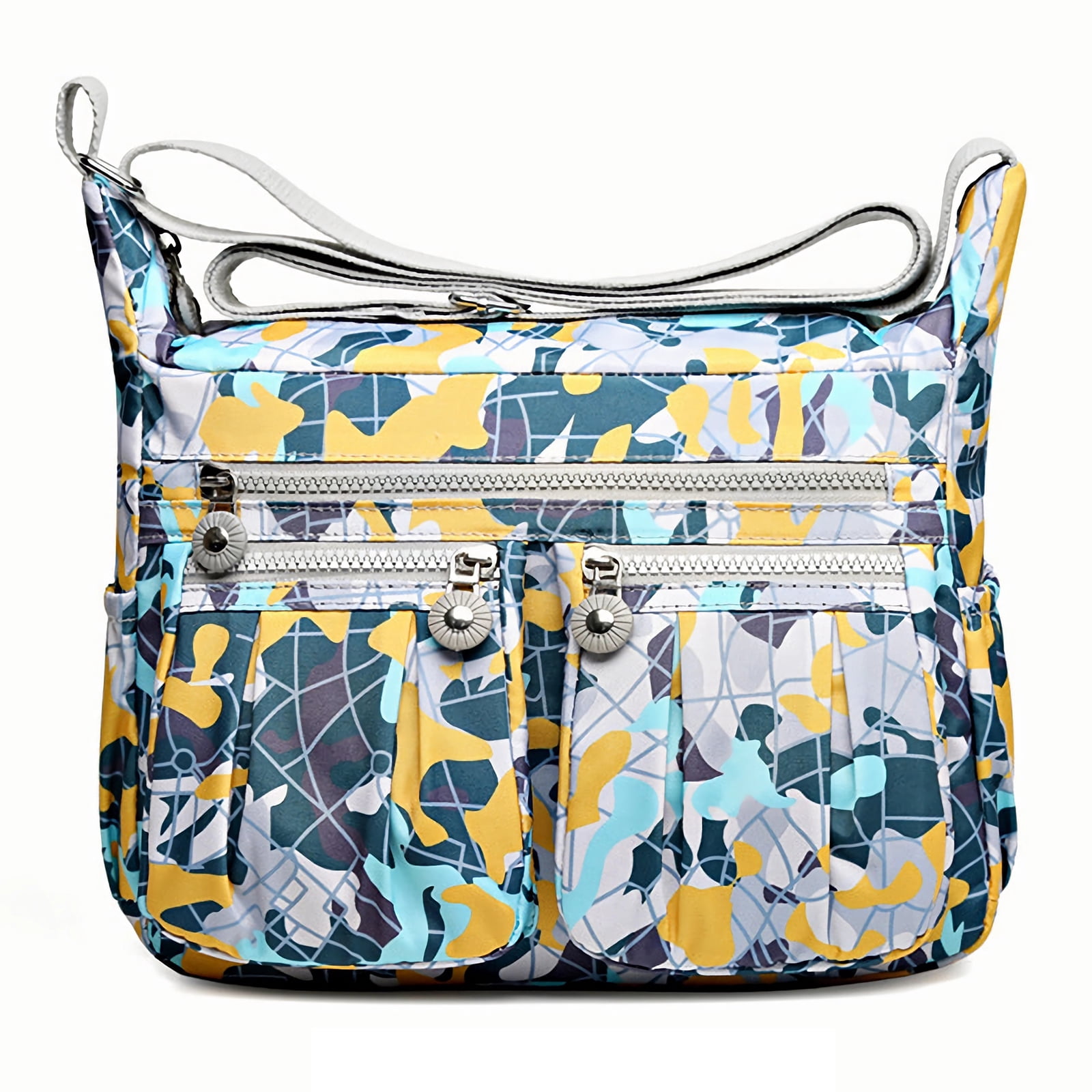 KABAQOO Nylon Purses for Women Crossbody Bag Fashion Multipocket