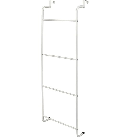 KABB White Metal Over-The-Door Towel Rack/Clothing Hanger,Hook, Kitchen, Bathroom, Bars, Home,Over The Door Towel Rack, Over Door Towel Rack Bathroom, Toalleros Para Colgar Toallas