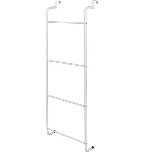 KABB White Metal Over-The-Door Towel Rack/Clothing HangerHook, Kitchen, Bathroom, Bars, HomeOver The Door Towel Rack Over Door Towel Rack Bathroom Toalleros Para Colgar Toallas