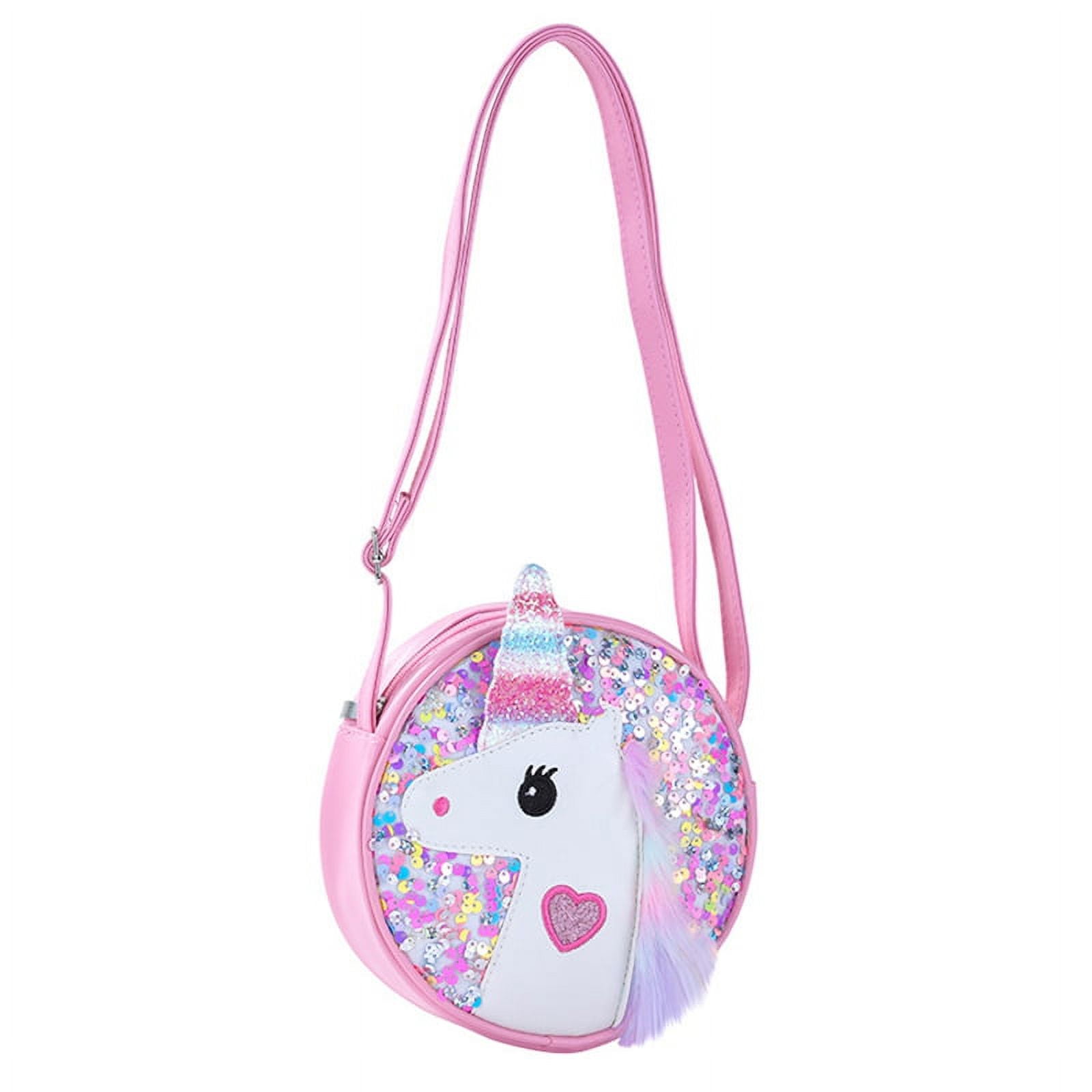 Walmart Celebrate Unicorn Plush Toy White Lavender Rainbow + Carrying Case  New | eBay
