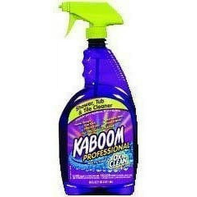 KABOOM Professional Oxi Clean Bathroom Spray, Shower Tub and Tile Cleaner, 32 OZ PACK OF 2