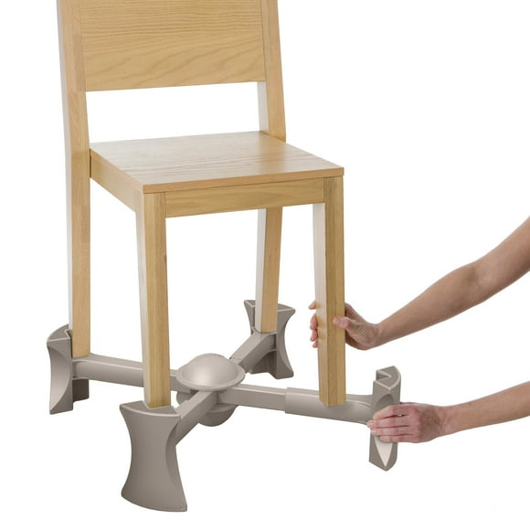 KABOOST Booster Seat for Dining, Natural - Goes Under the Chair - Portable Chair Booster for Toddlers