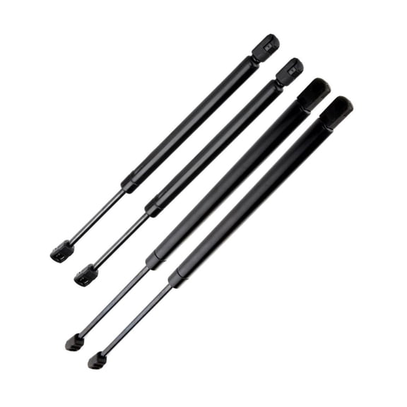 KABULUKA 4pcs Hood Window Lift Supports Front Rear Side Strut Shocks Smooth Steel for Ford for Excursion 2000-2005 Struts SG304066W SG404023W