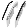 thumbnail image 1 of KABULUKA for Chevy for Impala 1968 Front Bumper Guards Chrome W/ Black Trims Pair Right & Left IMBP68-1, 1 of 5