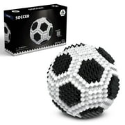 KADELE Soccer Building Block Set, Adults challenging STEM Block Decorations, Miniature 3D Educational Toys for Ages 16 and Above, 437 Pieces