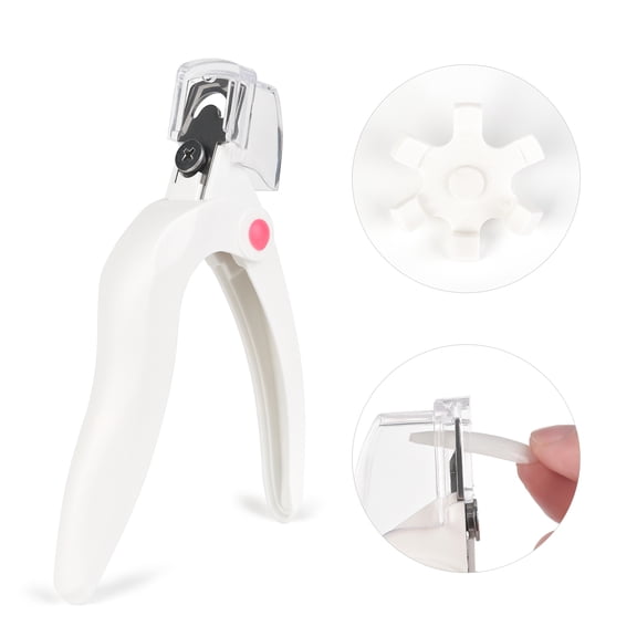 KADS Adjustable Acrylic Nail Clipper with Detachable Clear Cover Can Collect The Cut Tips with Adjustable Tension