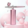 thumbnail image 1 of KADS Cordless Air Brush Nail Spray Machine USB Charging Adjustable in Three Levels 2 Color to Choose with 10/20/40ML Container Box (Cherry Pink), 1 of 5