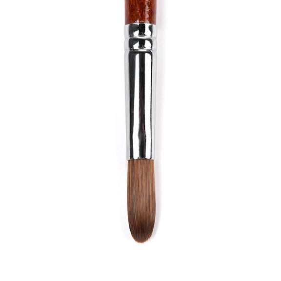 KADS Kolinsky Sable Acrylic Nail Art Brush Red Wood Pen Nail Brush for Nail Art Manicure Tool (18#) E22
