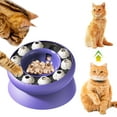 thumbnail image 1 of KADTC Cat Weight Loss Bowl for Indoor Cats Slow Feeder Kitten Puzzle Toys Treat Dispensing Food Dispenser Kitty Enrichment Game, 1 of 6