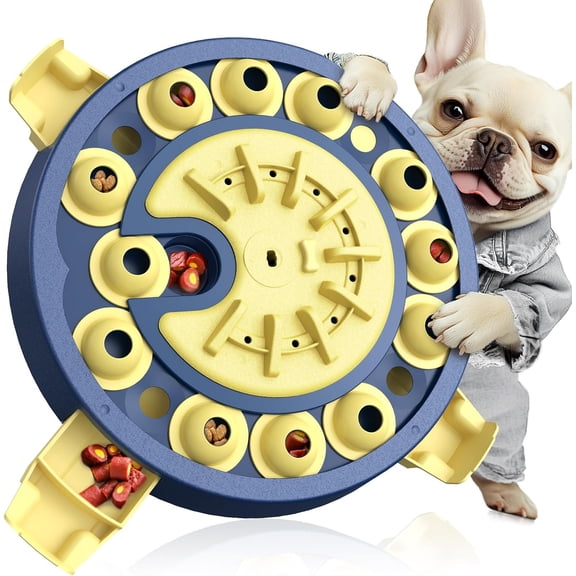 KADTC Dog Puzzle Toy, U.S. Brand & Design,Large Size,3 Levels of Step-by-Step Challenge,4 Ways to Play, Beginner-to-Advanced,Boredom Buster for Smart Dogs Mental Stimulation Enrichment Brain Games