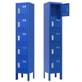 thumbnail image 1 of KAER Metal Locker with 5 Doors 66“ Storage Locker for Employees andstudent with Card Slot Lockable Steel Locker for School Gym Home Office Staff, 1 of 6