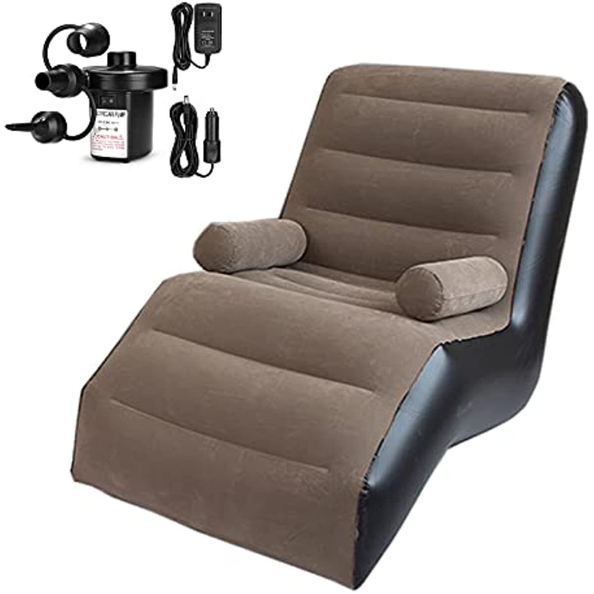 Deflating Chair KAERMU Inflatable PVC Ergonomics Deck Chair - Walmart.com