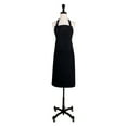 thumbnail image 1 of KAF Home Adjustable Twill Butcher Cut Chef's Apron - Black, 1 of 11