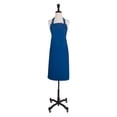 thumbnail image 1 of KAF Home Adjustable Twill Butcher Cut Chef's Apron - Blue, 1 of 11