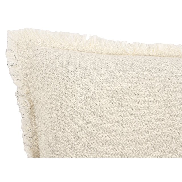 KAF Home Lurex Garment Washed Flange Feather Filled Decorative Pillow