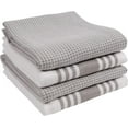 thumbnail image 1 of KAF Home Madison Cotton Kitchen Towels Set, Soft and Absorbent Dish Towels, 18” x 28”, Drizzle, 4 Pack, 1 of 9