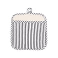 thumbnail image 1 of KAF Home Metro Stripe Pot Holder Mitt, Black, 1 of 1