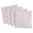 thumbnail image 1 of KAF Home Monaco Relaxed Casual Farmhouse Napkin | Set of 4, 100% Slubbed Cotton, 20x20 Inch Cloth Napkins | for Entertaining and Everyday Use (Gray), 1 of 5