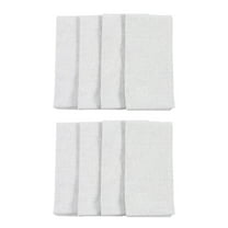 KAF Home Overbrook Chambray Napkins Set of 8 -  18" x 18" - Gray