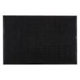 thumbnail image 1 of KAF Home Oversized Ribbed Indoor/Outdoor Mat - 24" x 36" (Black), 1 of 1