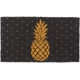 thumbnail image 1 of KAF Home Pineapple Coir Doormat, 17 x 30 in, Heavy-Duty Door Mat with Non-Slip Backing, 1 of 4