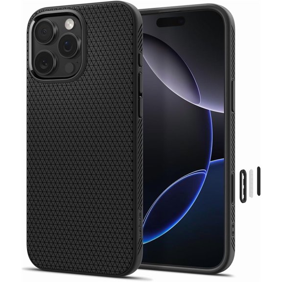 KAFEN-Liquid Air Designed for iPhone 16 Pro Case [Camera Control Button Coverage] [Military-Grade Protection] Compatible with MagSafe- Matte Black